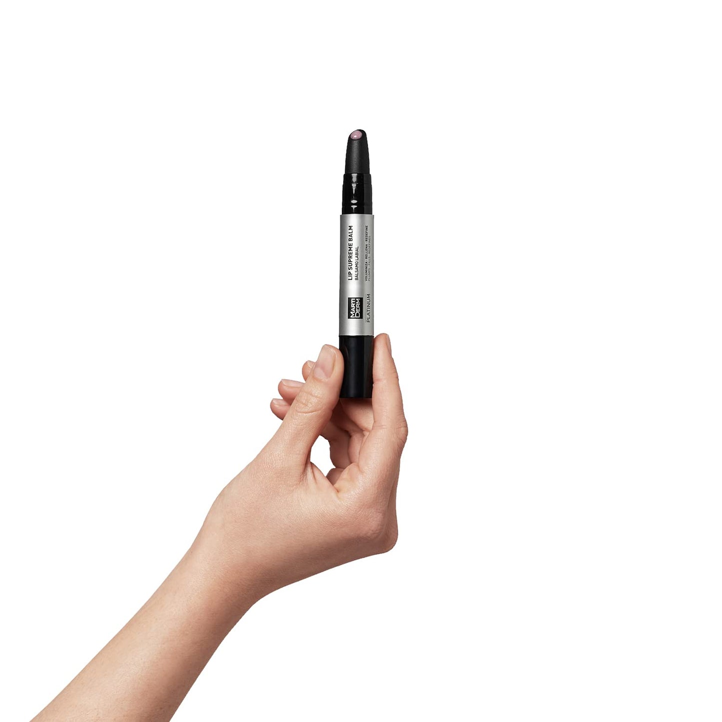 Bálsamo Labial MartiDerm Platinum 4.5 ml con Volumen y Brillo Inmediato