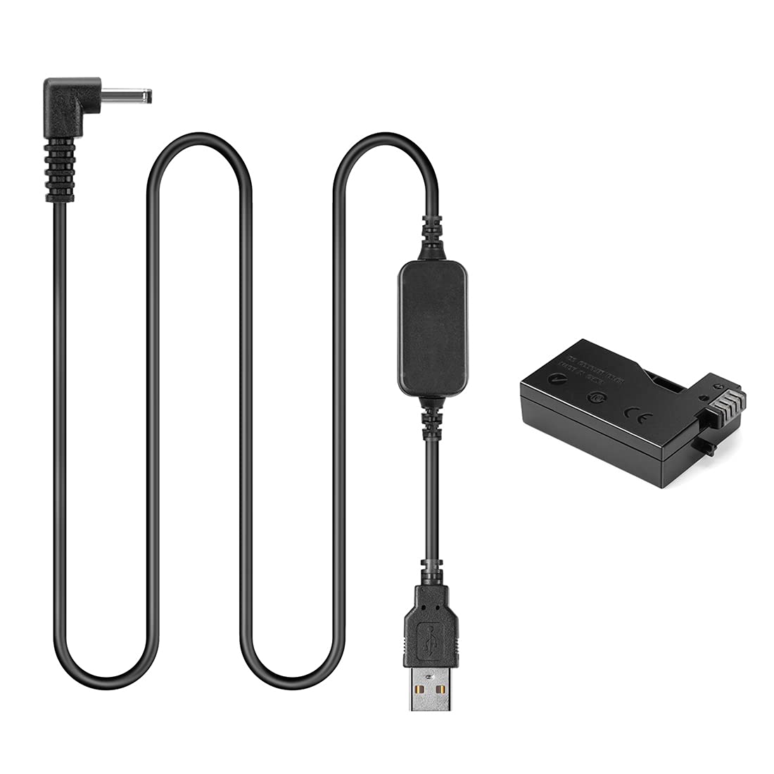 USB Línea De Conducción DC 8.4V ACK-E8 + DR-E8 LP-E8 LP E8 Batería Virtual Para Canon EOS 550D 600D 650D 700D T2i T3i T4i T5i X4 X5 X6