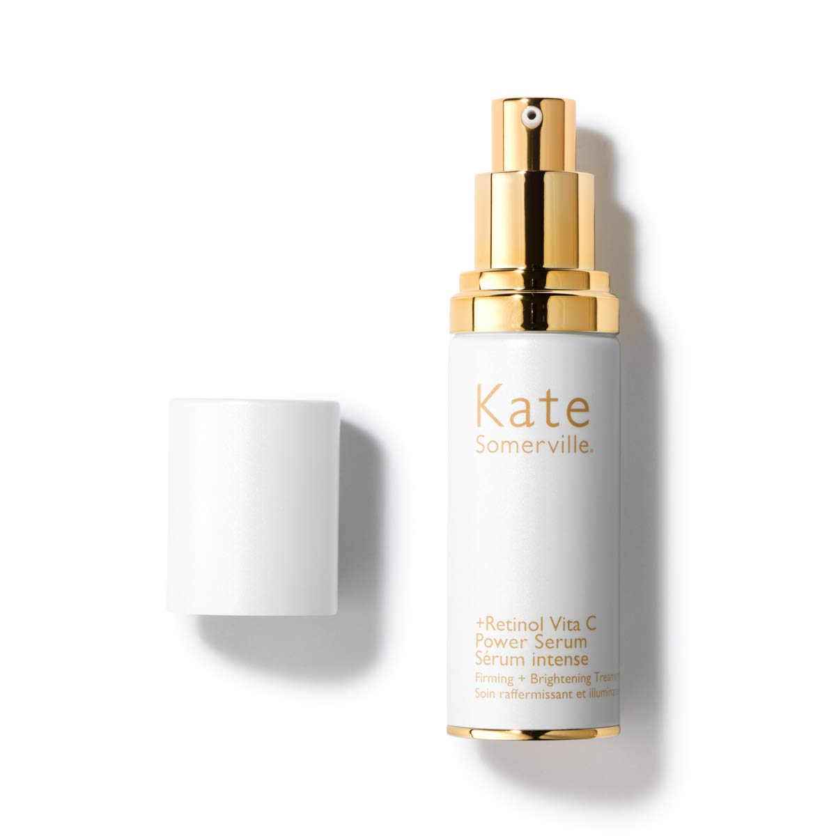 Kate Somerville Retinol Vita C Power Serum - Tratamiento reafirmante de la piel antienvejecimiento clínicamente probado para iluminar y suavizar líneas y arrugas, 1 fl oz