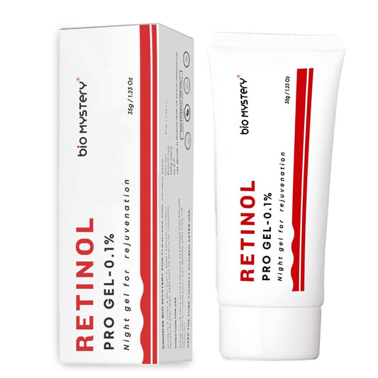 Retinol Gel 0.1 Vitamin A Repairs Fine Lines & Wrinkles, Scar Treatment, Age and Sun Spots, Anti-Aging Formula, 20 Grams (Retinol Gel 0.1)