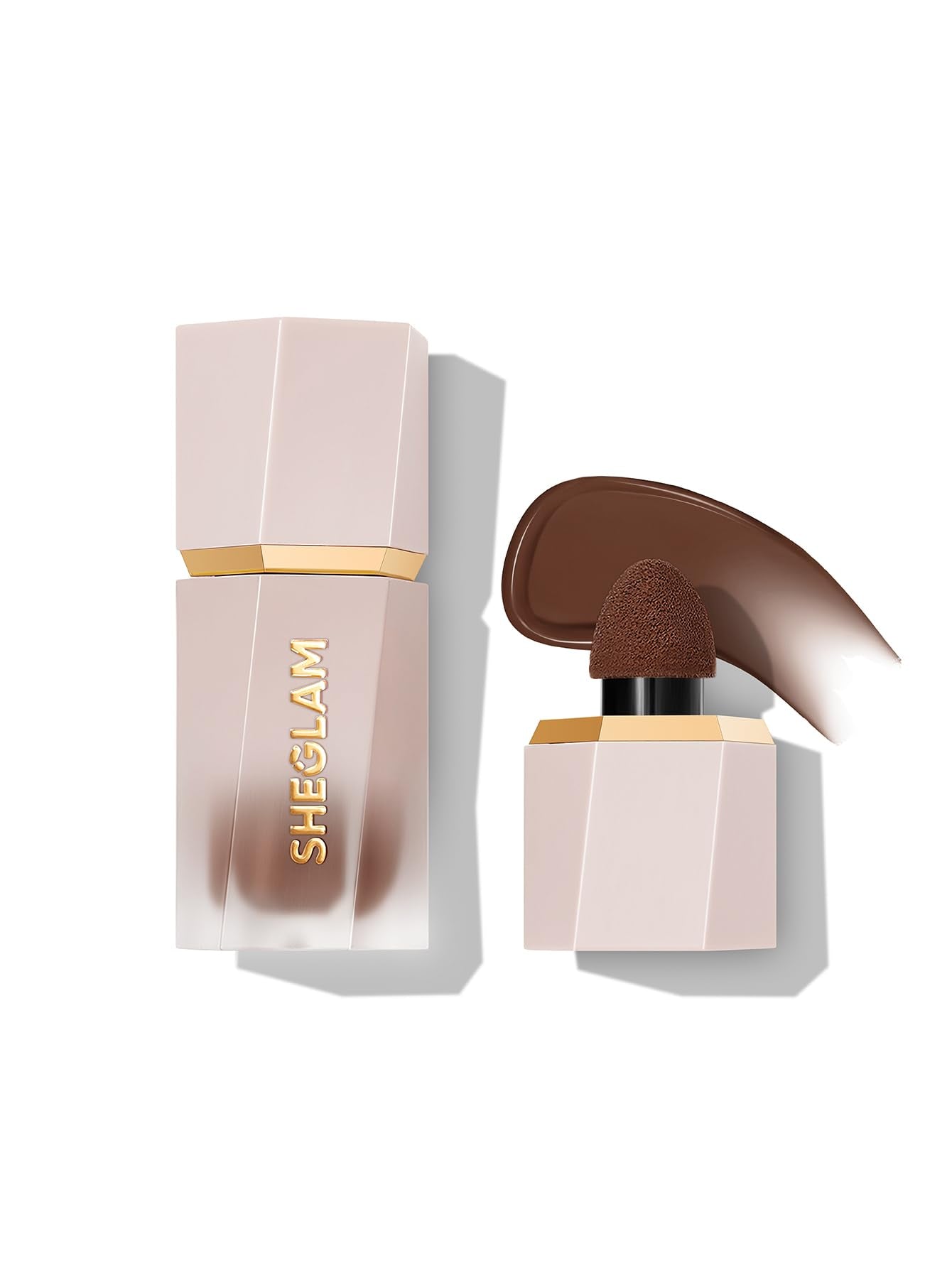SHEGLAM Sun Sculpt Cool Toned Liquid Contour Stick Maquillaje bronceador en crema de larga duración - Sepia terroso