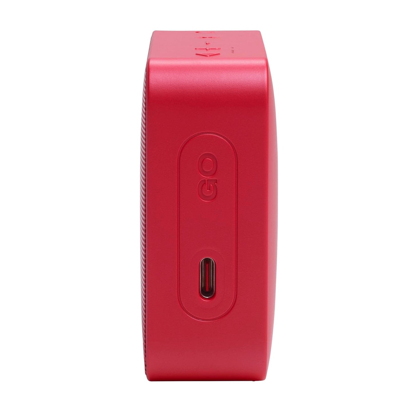 JBL Go Essential 2, Altavoz Portátil Bluetooth, Color Negro, Resistente al Agua y Polvo IP67, Batería de 5 Horas, Carga USB-C (Rojo)
