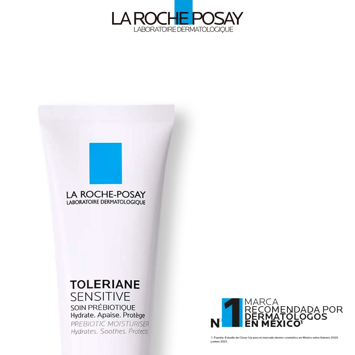 Crema Hidratante La Roche Posay Toleriane Sensitive para Piel Seca y Sensible 40ml