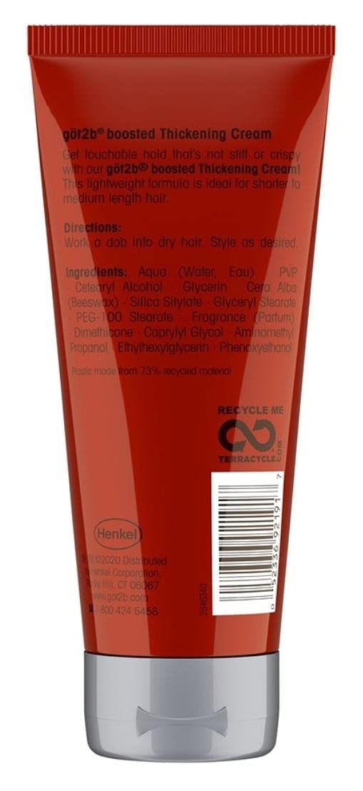Got 2B Crema engrosante mejorada 6 onzas (paquete de 3)
