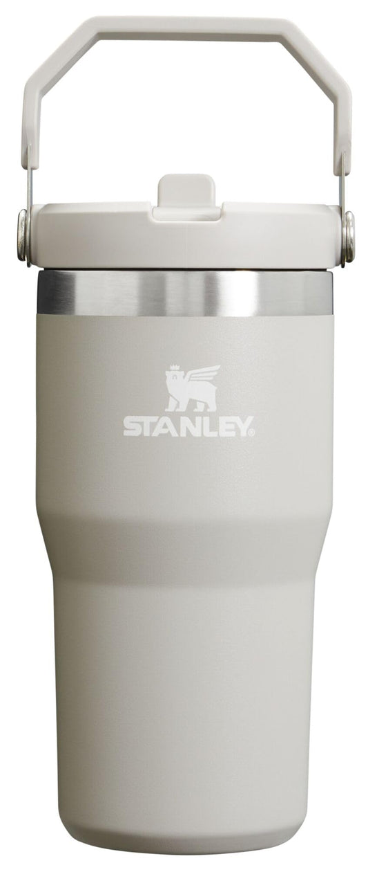 Vaso de Acero Inoxidable Stanley IceFlow al aspiradora Azul con Popote Resistente a Fugas