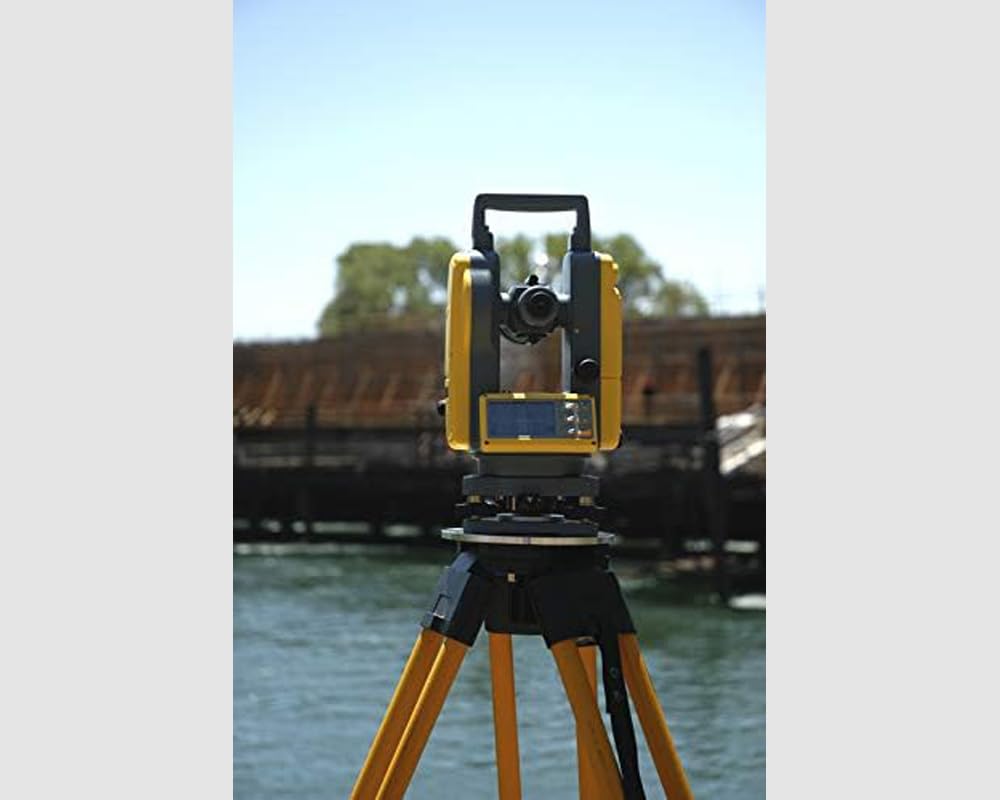 Teodolito Electrónico Spectra Precision DET-2 con Baterías Recargables y Alcalinas en Estuche de Transporte