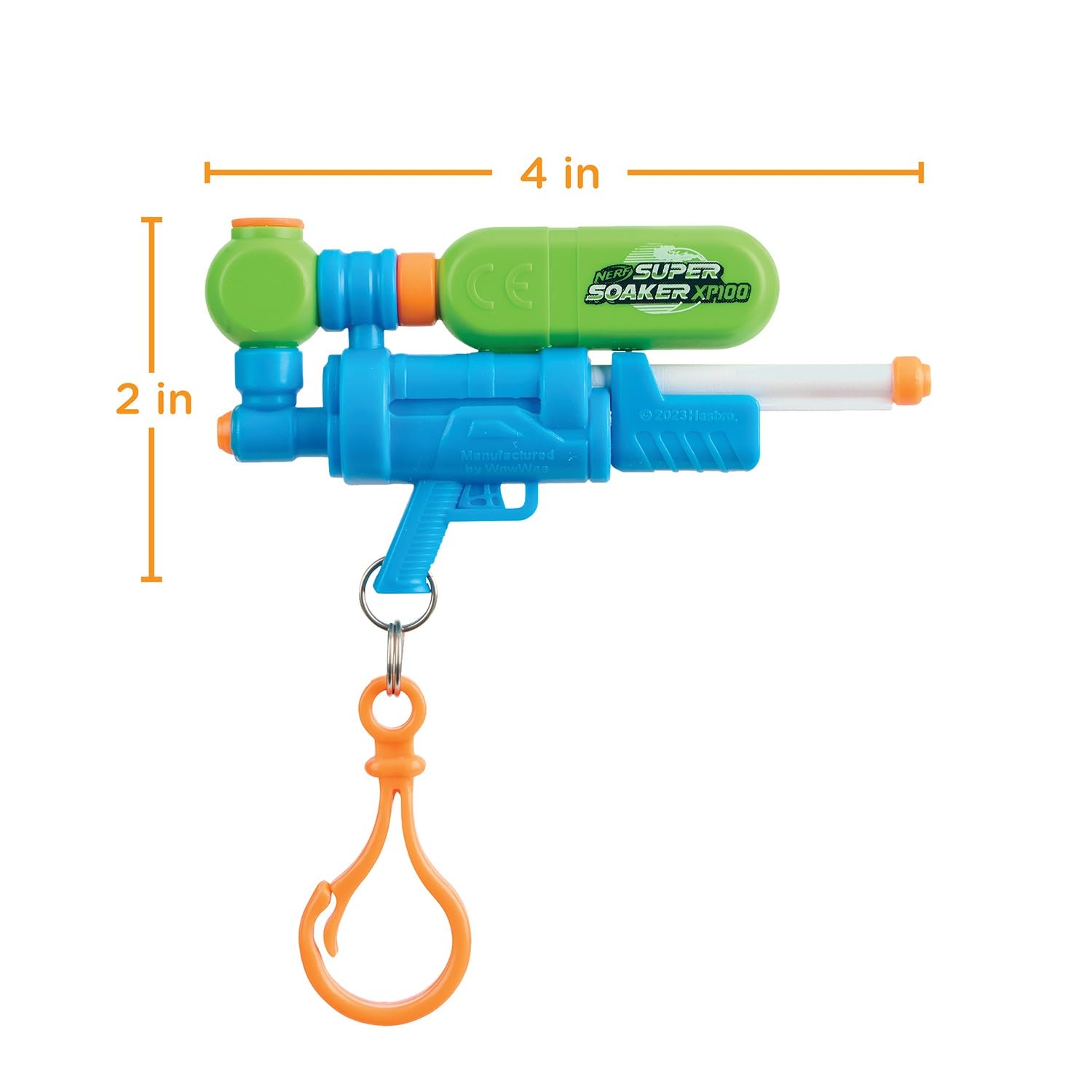 Pistola de Agua Nerf Nano Azul Paquete Doble