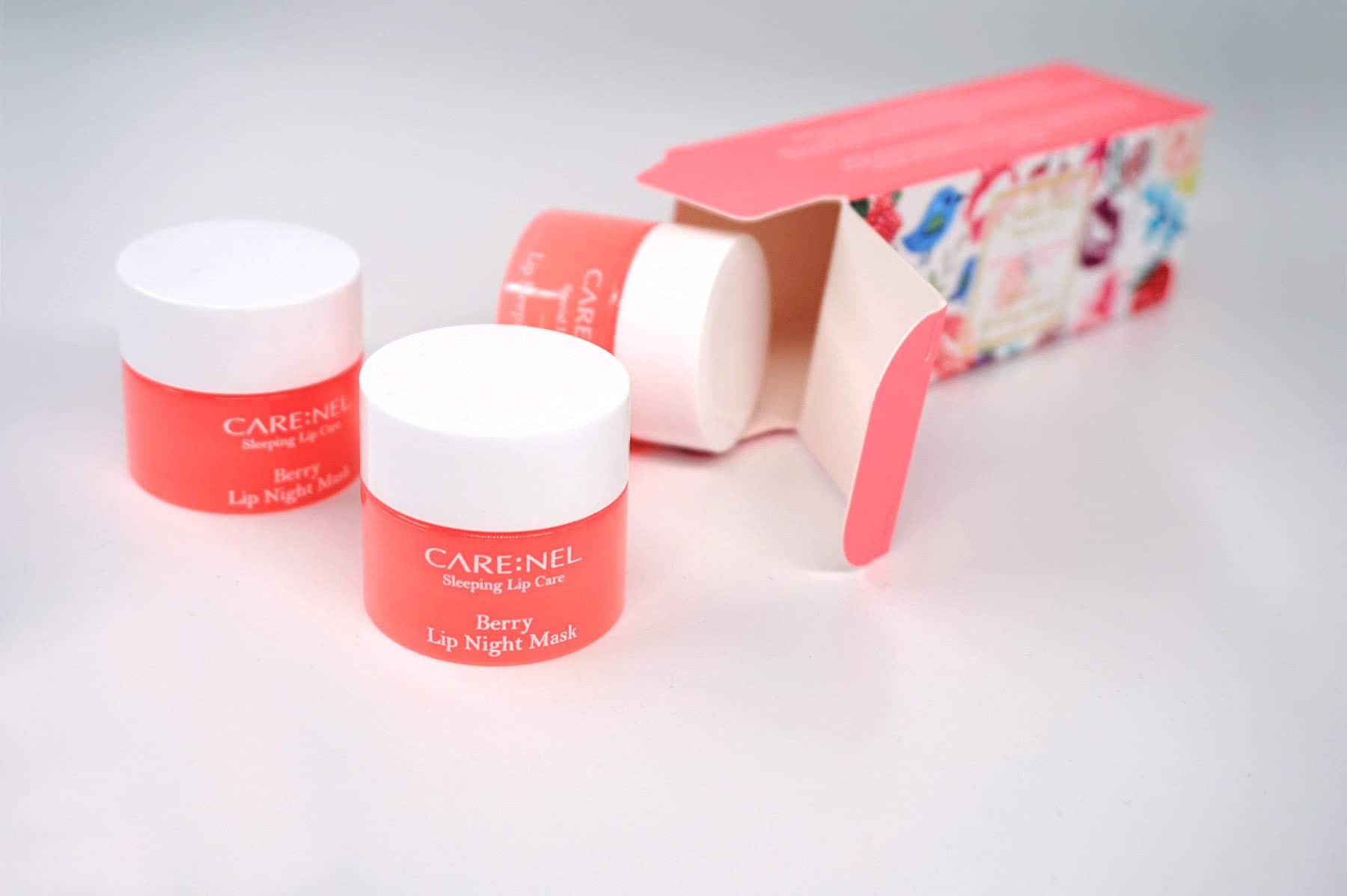 Mascarilla Labial Nocturna Korean Cosmetics CARENEL Rosa Hidratante