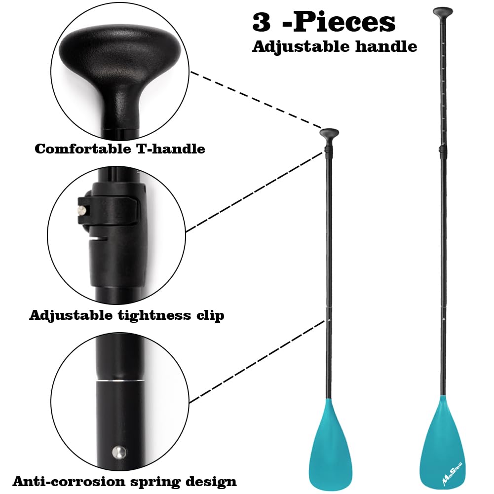 Pala SUP MoiShow Aleación Flotante Ajustable 3 Piezas Diseño Único