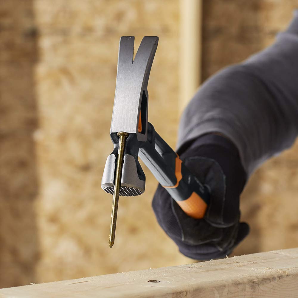 Martillo para Enmarcar Fiskars IsoCore 22 oz Cara Milled 16 Pulgadas