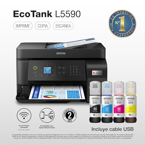 Epson Ecotank Impresora Multifuncional a Color L5590