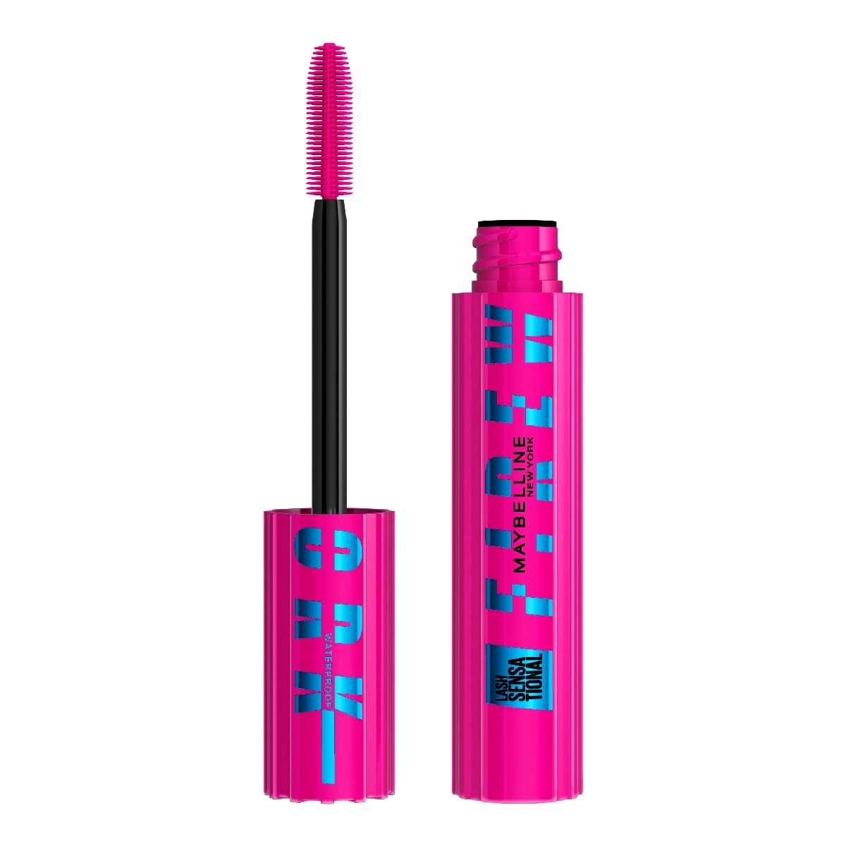 Maybelline Nueva Mascara de Pestañas con Pro Vitamina B5, Lash Sensational Firework, a prueba de agua, Negro, 8.75ml
