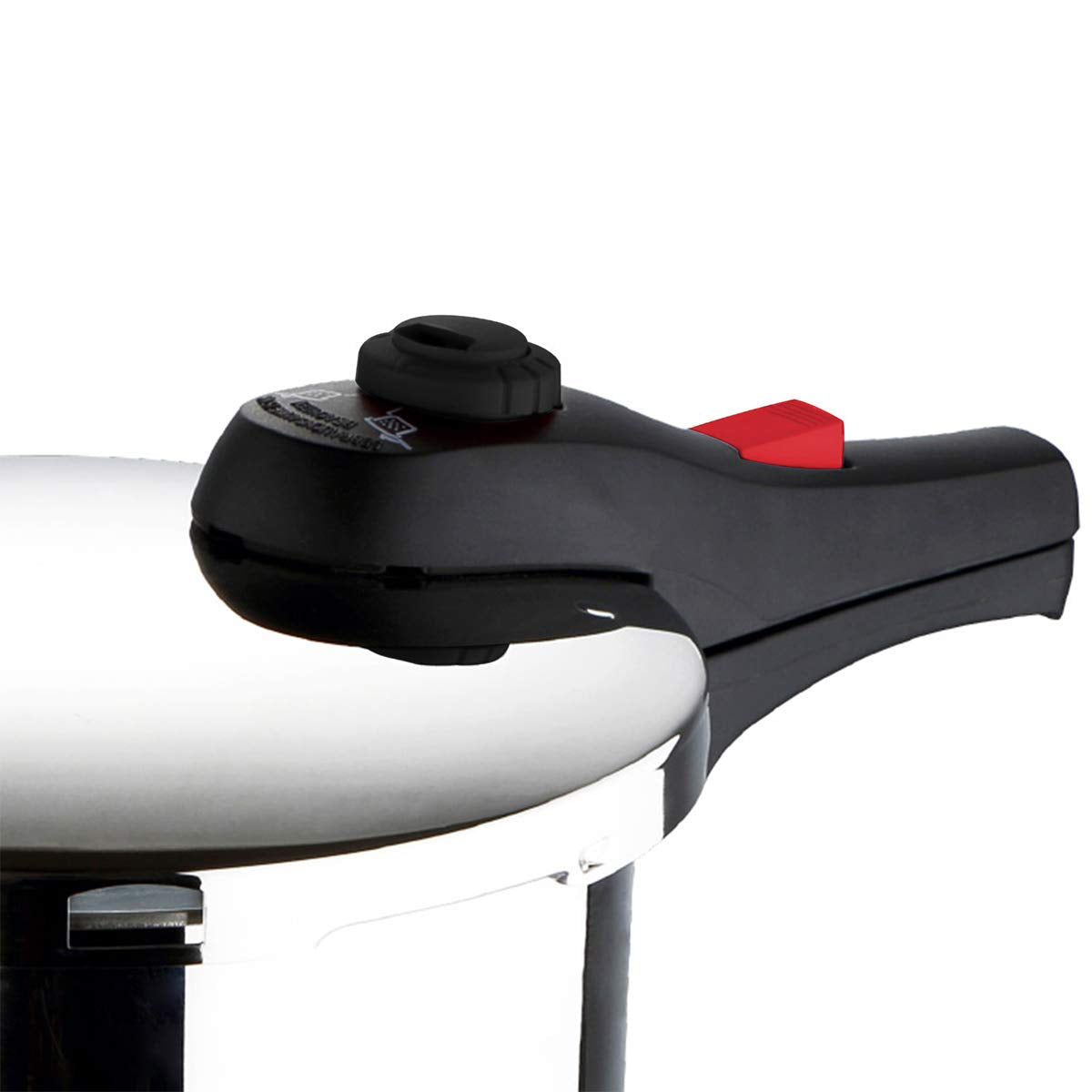 BOGNER- Olla de presión de acero inoxidable, capacidad de 8 litros. Cuenta con 4 sistemas de seguridad