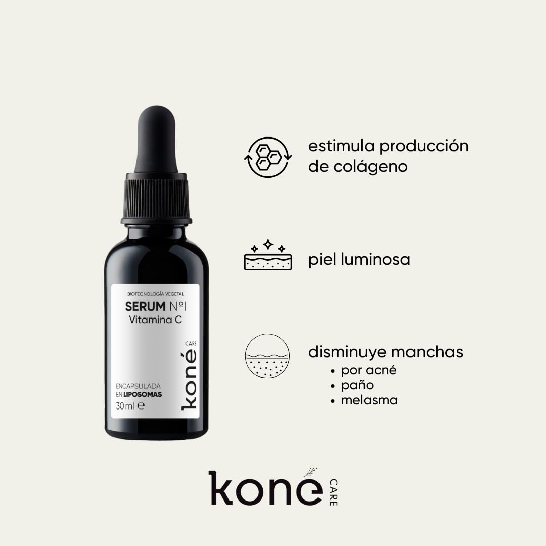 Koné Care Serum Nº 1 Vitamina C con aloe vera, lavanda y ácido ascórbico 30 ml