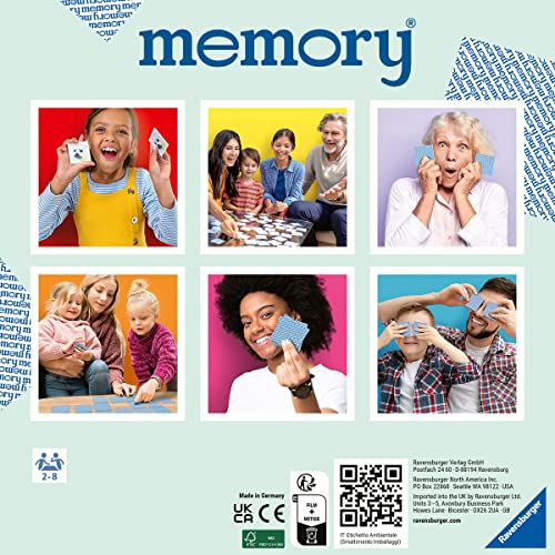 Juego de Memoria Ravensburger Animal Babies Divertido para Niños a Partir de 3 Años