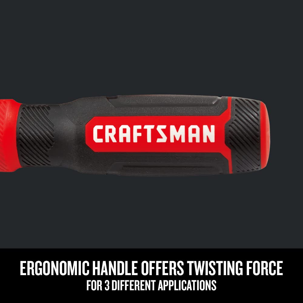 CRAFTSMAN - Destornillador de carraca, juego multibits, 26 piezas (CMHT68001)