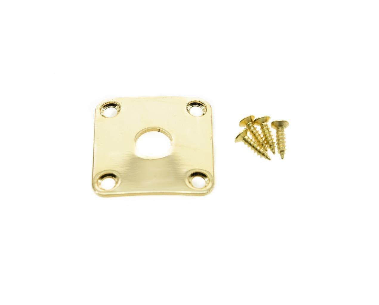 KAISH - Placa de gato con base curvada de metal dorado para guitarras Les Paul LP