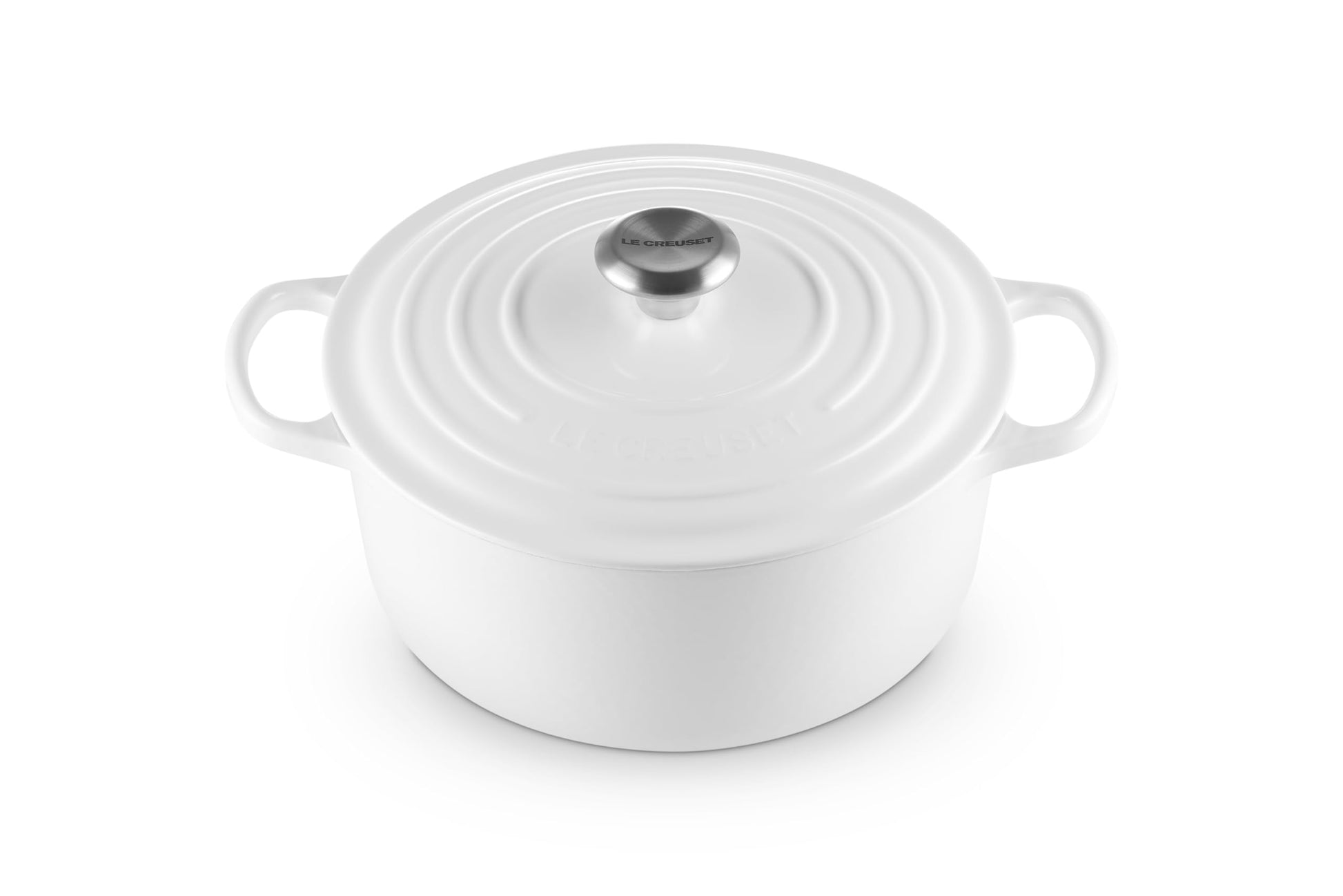 Le Creuset Cacerola Redonda 26 cm Blanco White