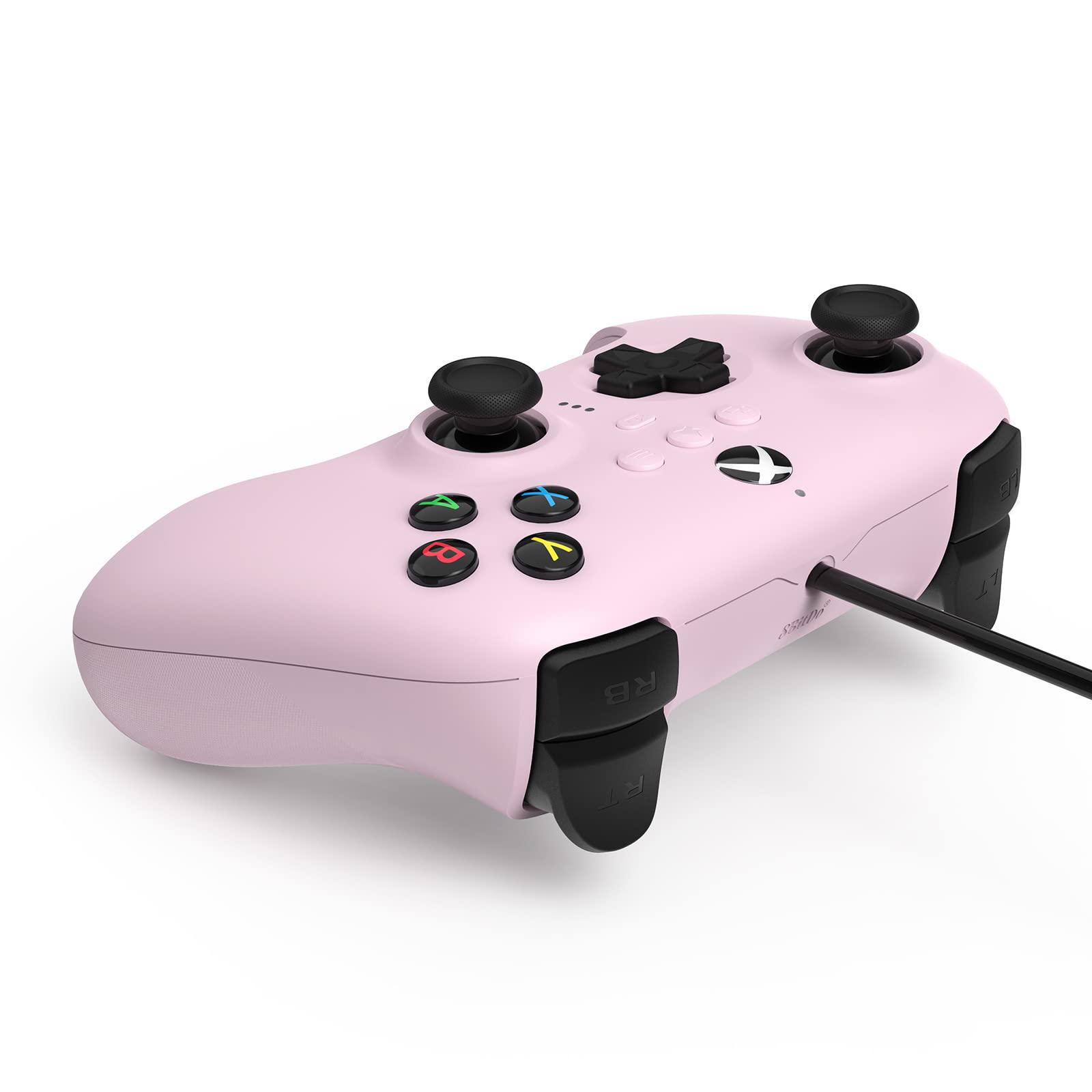 Mando con Cable 8Bitdo para Xbox y Windows Rosa Pastel Oficial