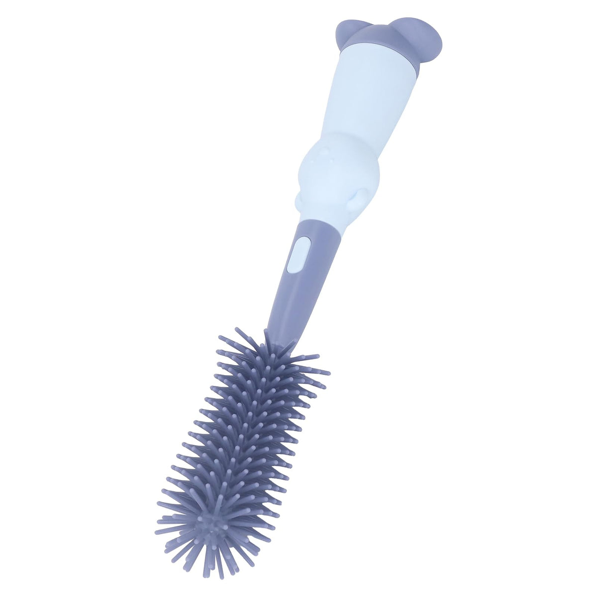 Limpiador de Escobillas para Biberones, Juego de Escobillas para Biberones para Niños Ampliamente Aplicable Limpiador de Pezones para Tetinas (Azul)