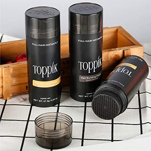 TOPPIK Hair Building Fibers, Medium Blonde, 1.94 oz.