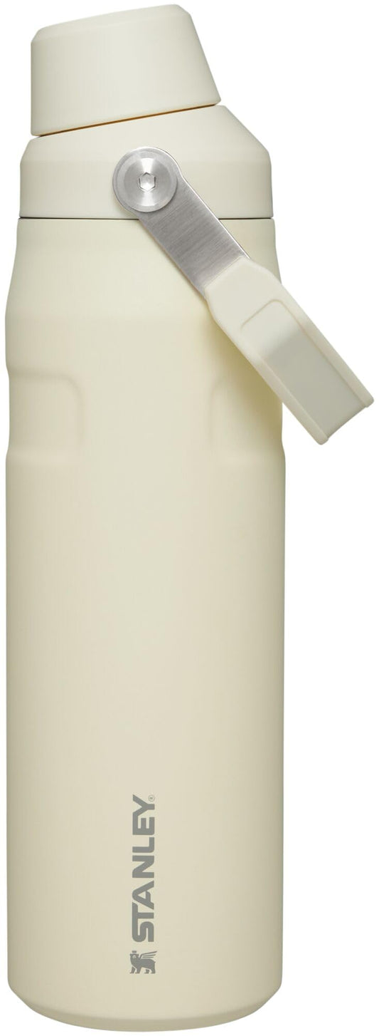 Botella Stanley IceFlow Aerolight 709 ml, con Tapa de Flujo Rápido, Aislamiento de Doble Pared, Mantiene Bebidas Frías, Termo Acero Inoxidable libre de BPA, Botella Stanley 24 oz, CREAM