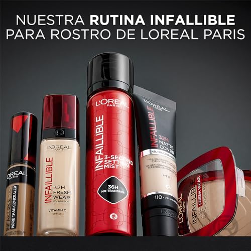 L'ORÉAL Paris Fijador de Maquillaje Larga Duración 24h | Spray 75ml