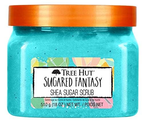 Exfoliante de Azúcar Tree Hut Sugared Fantasy 18 oz, 2 Unidades