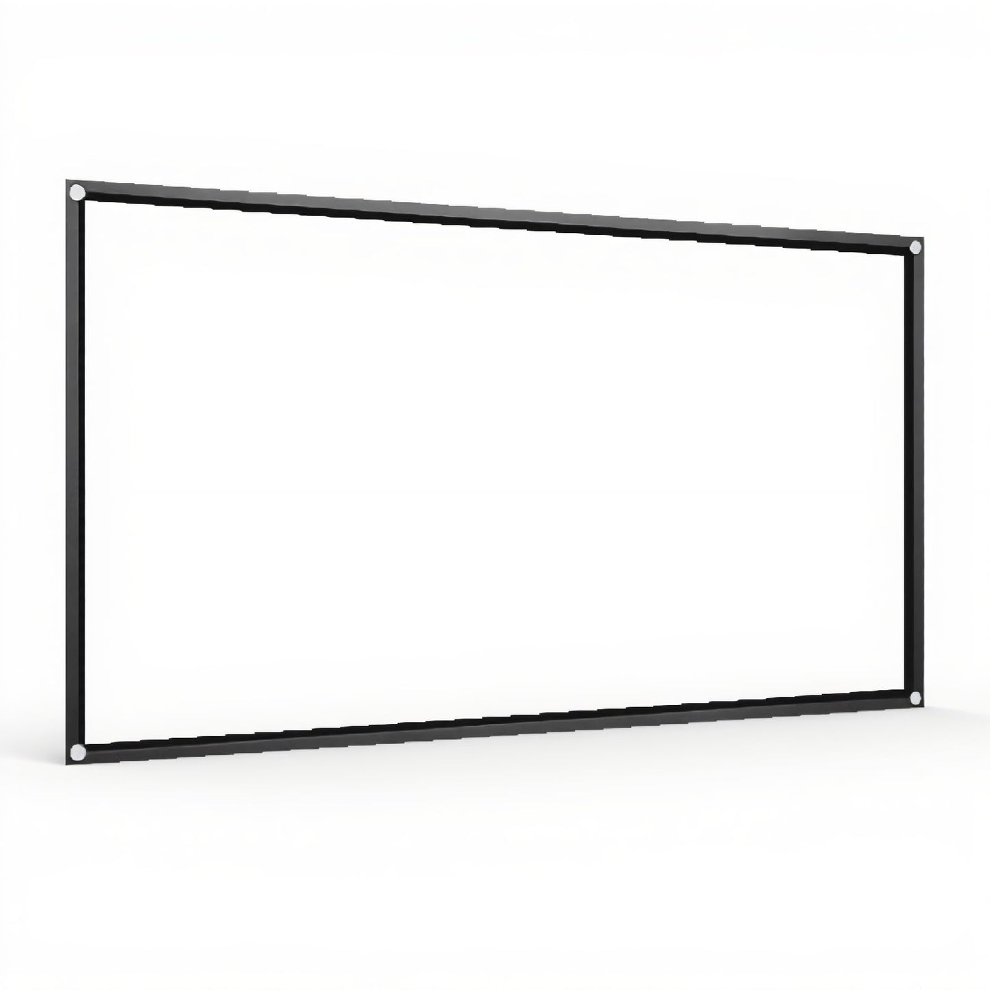 ASHATA Pantalla Portátil para, Tela para, Tejido Cortina para Proyección, Pantalla 16: 9 Plegable Tamaño Seleccionable para Cine en Casa Oficina(60 Inch)
