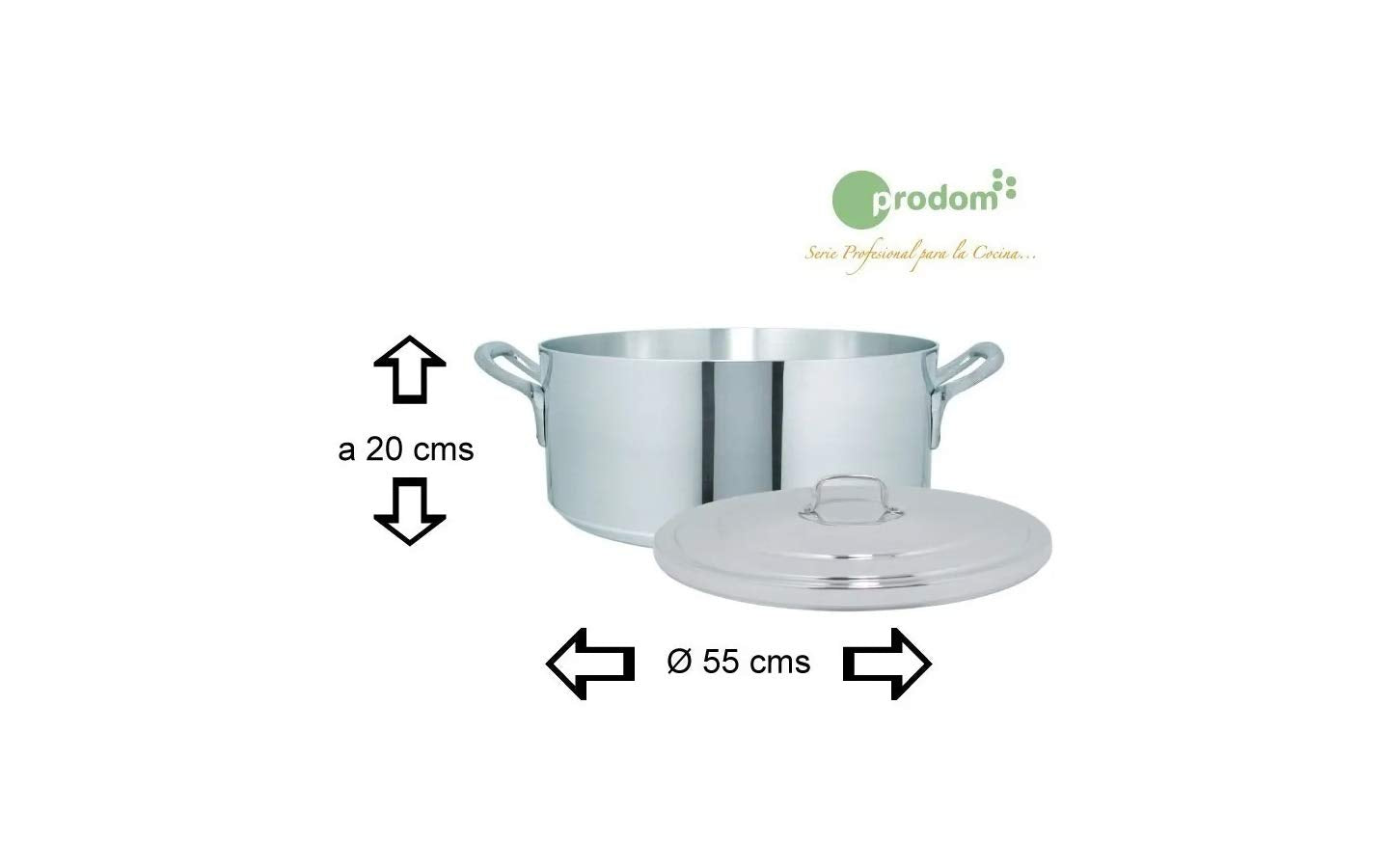Arrocera Budinera 55 Cms Aluminio Triple Fuerte