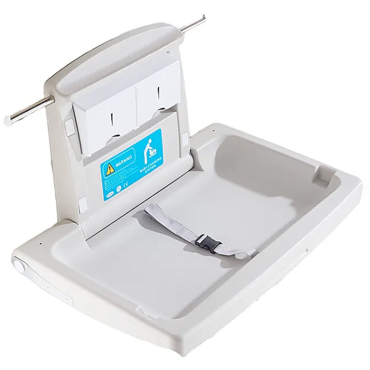 Cambiador De Pañales Para Bebe Plegable Horizontal Comercial