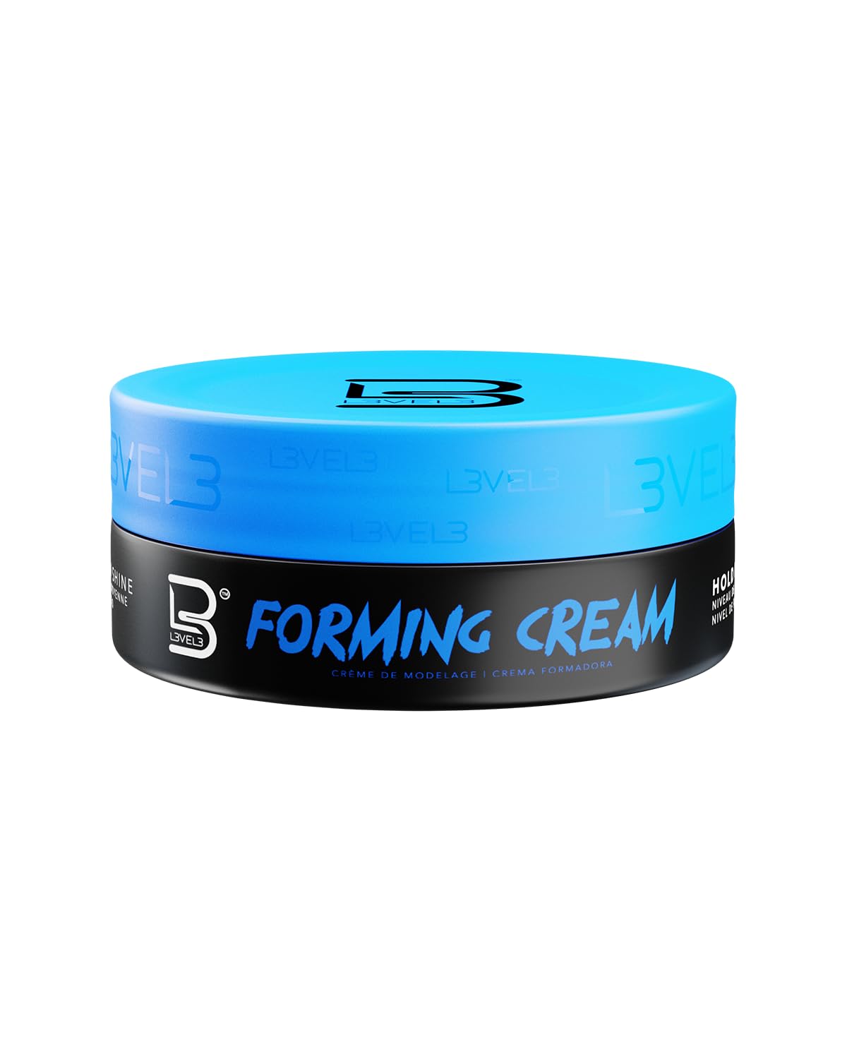 L3VEL3 Forming Cream - Más Volumen - Suma Brillo y Crea Textura - No Deja Residuos - Consistencia Liviana y Cremosa - Se Quita con Facilidad - Para Todo Tipo de Cabello - 150 ml