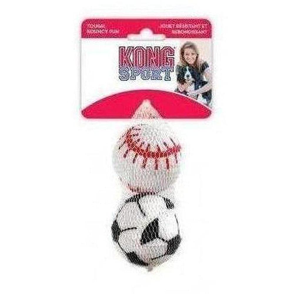 Kong Paquete de Dos Bolas Deportivas de Juguete para Perro, Grandes