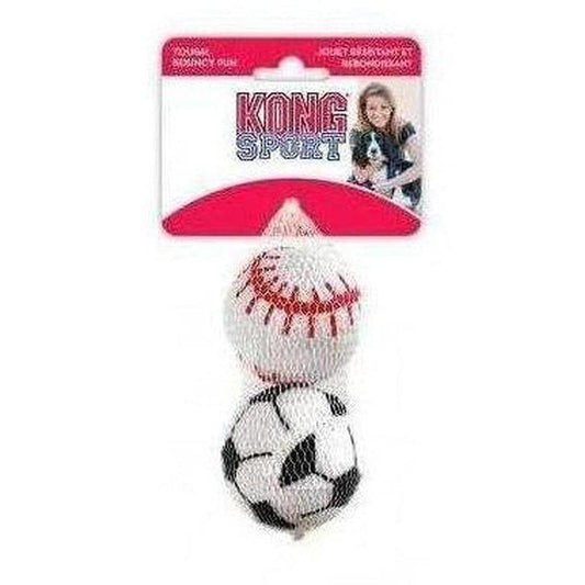 Kong Paquete de Dos Bolas Deportivas de Juguete para Perro, Grandes