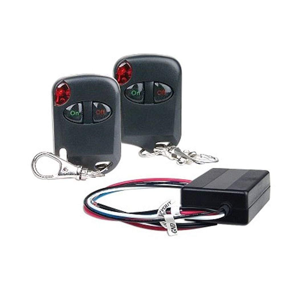 Control Remoto Temporal, Negro, 15 Amps, Paquete de 2