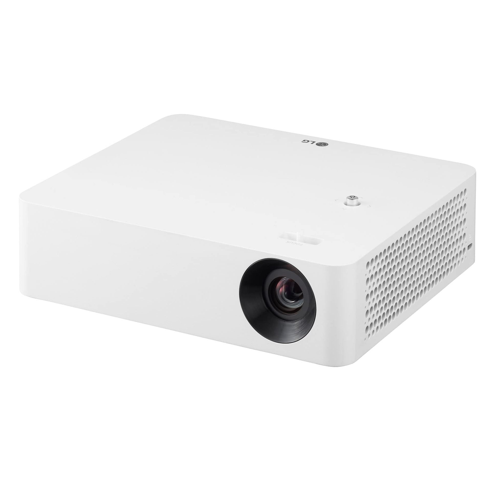 LG Proyector PF610P CineBeam, hasta 120'', LED RGBB, 1000 lúmenes, Full HD 1920 1080, HDR10 150.000:1, Smart Home Teatro portatil, Video, Disney+, Youtube, Apple TV yWireless Mirroring with MiraCast
