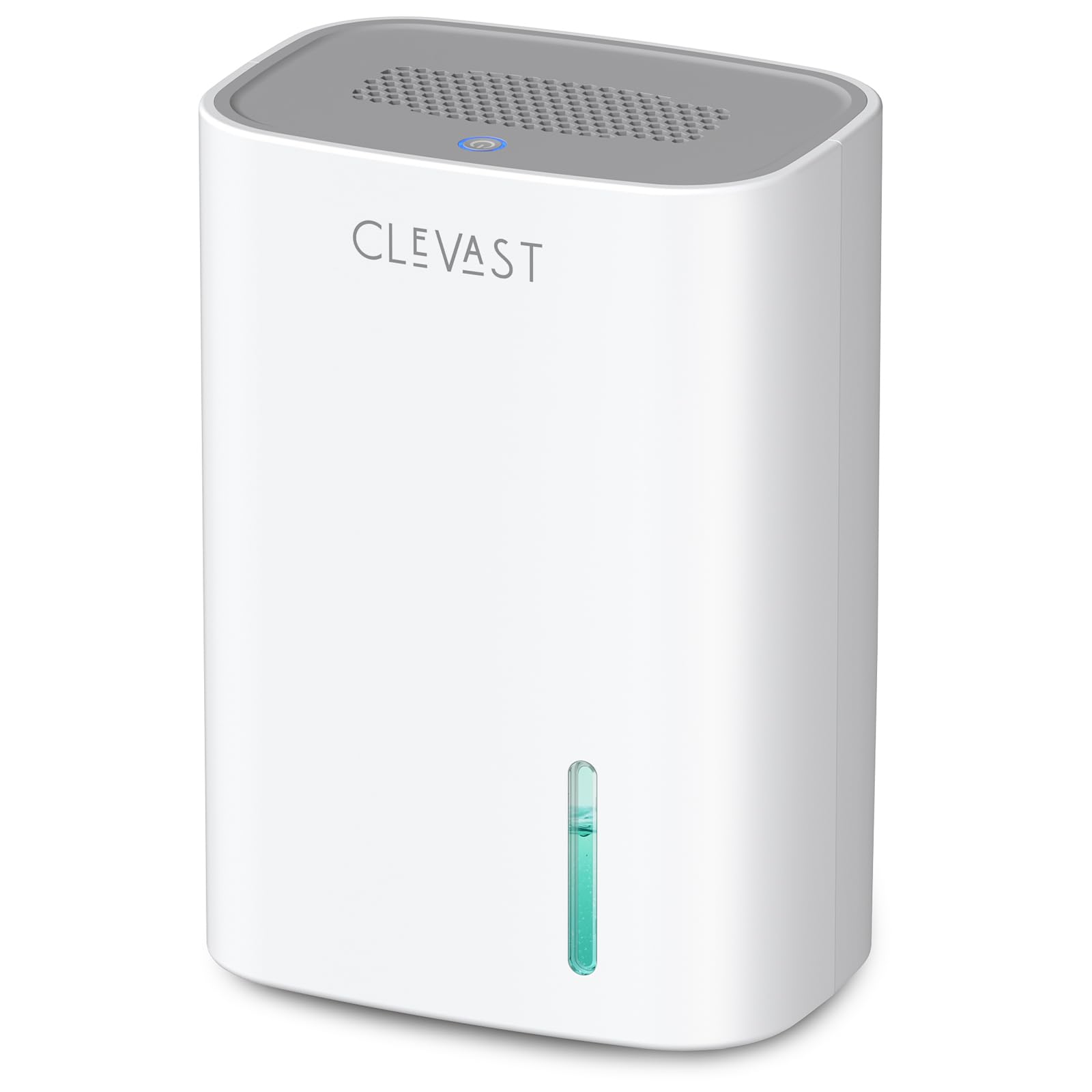 CLEVAST Deshumidificador pequeño para el hogar, mini deshumidificador silencioso de 30 oz para dormitorio, deshumidificador de aire compacto portátil para habitación, baño, armario, RV, casa rodante