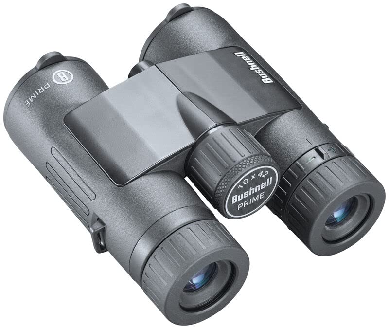 Bushnell | Binoculares Prime | 10x42 mm | Binocular de Largo Alcance | para Observación de Fauna | Prismáticos