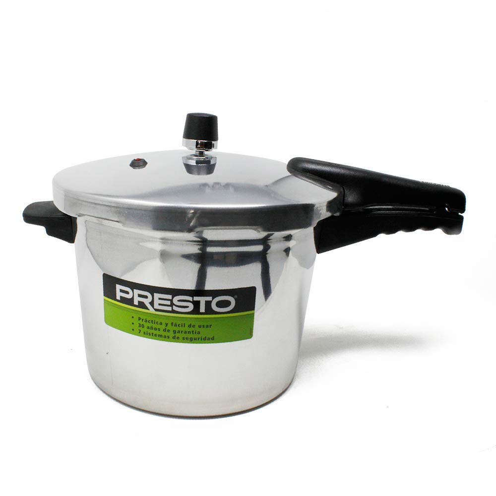 Olla Express Presto 8 Litros Aluminio con Sistemas de Seguridad