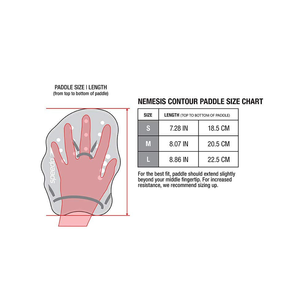 Paddle de Contorno Nemesis Speedo Mediano Colores Aleatorios