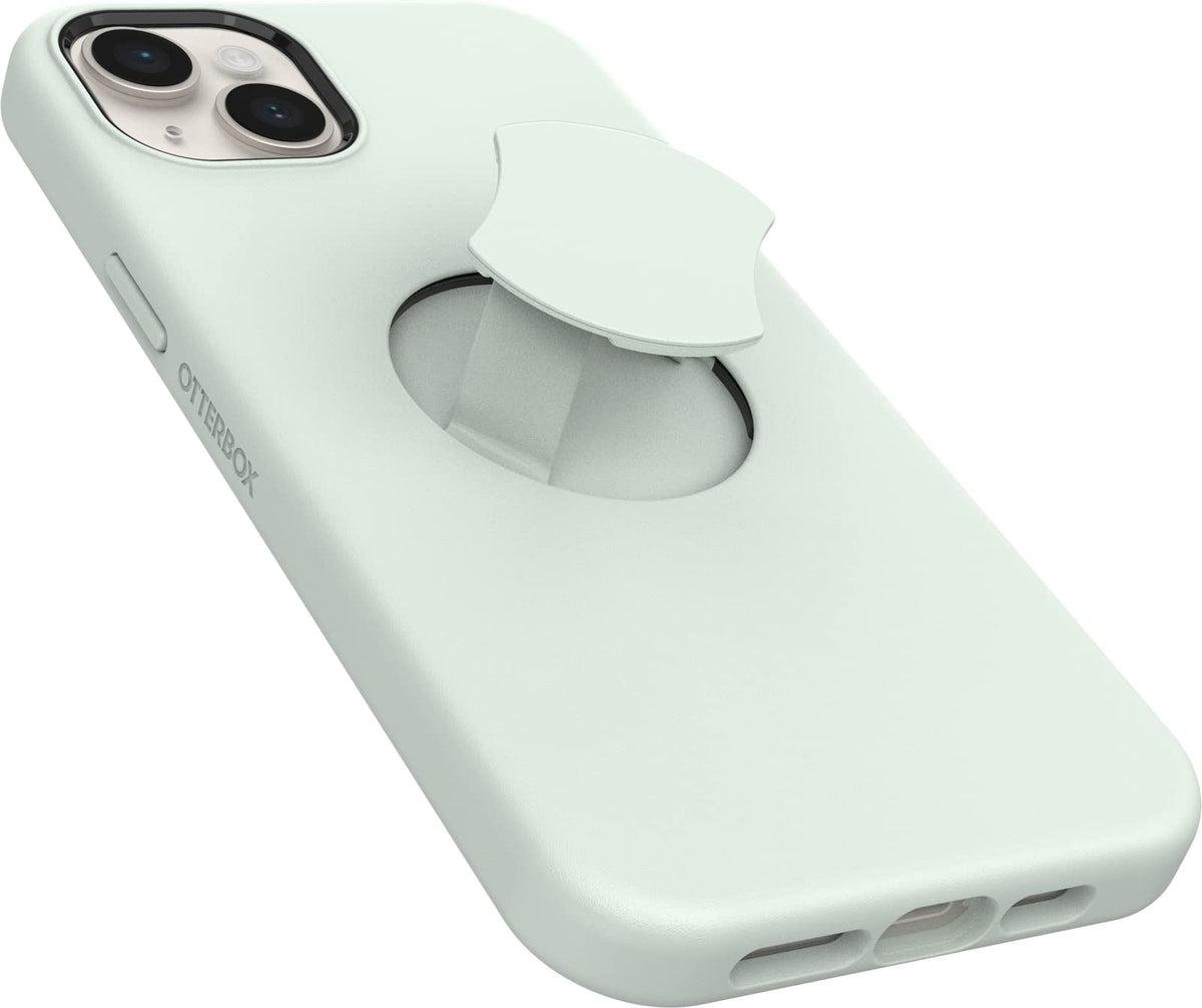Funda para iPhone 14 Plus OtterBox Verde OtterGrip Symmetry con Agarre Integrado y Compatibilidad MagSafe