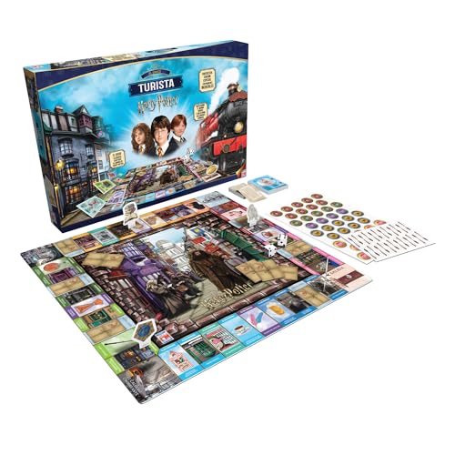 Juego de Mesa Turista Mundial Edición Especial Harry Potter Mágico