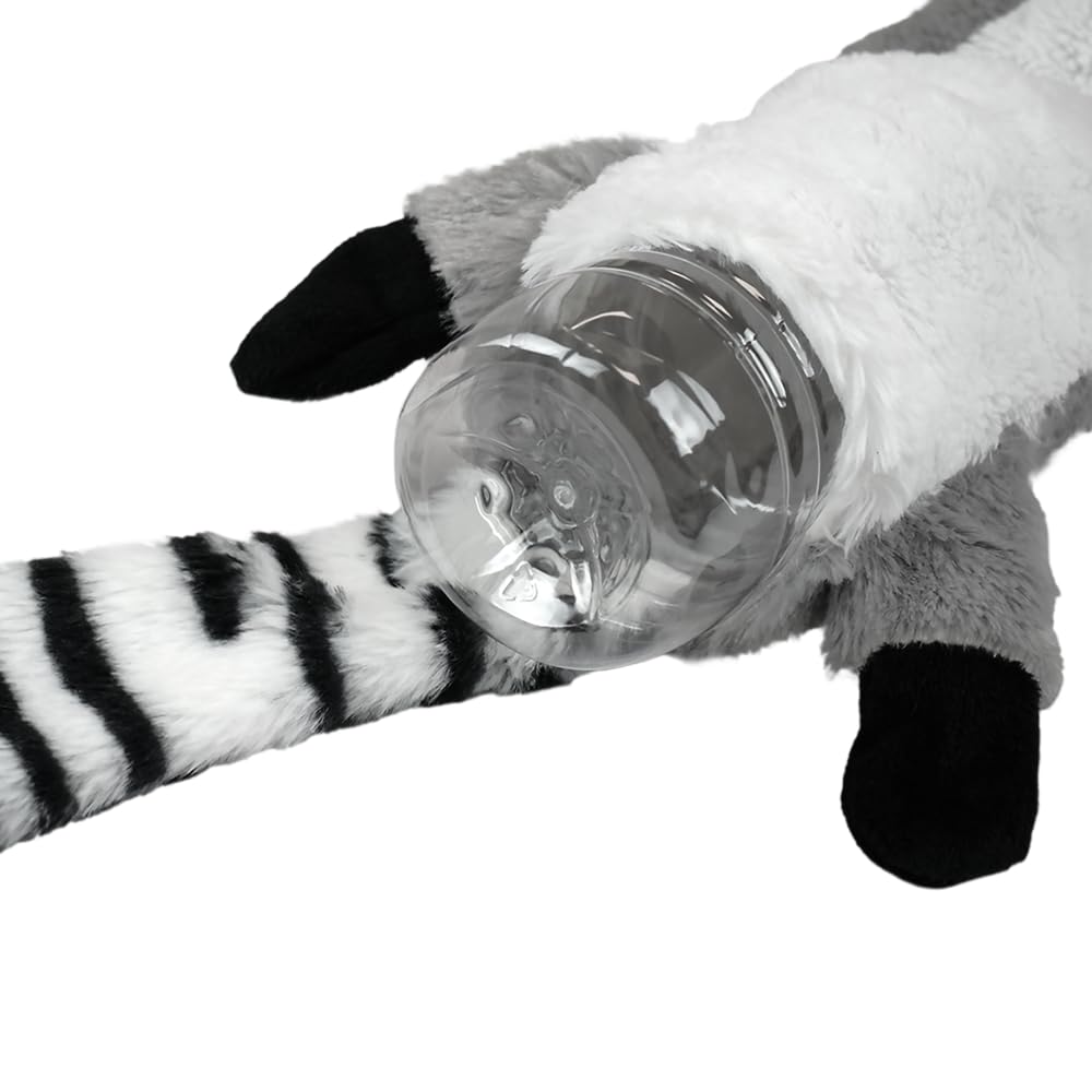 Juguete para Perro Fancy Pets Lemur Buddies con Sonido y Botella Reemplazable