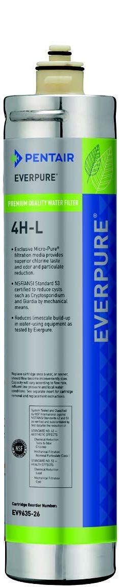 Cartucho de Repuesto Everpure Plateado 4H-L para Filtro de Agua