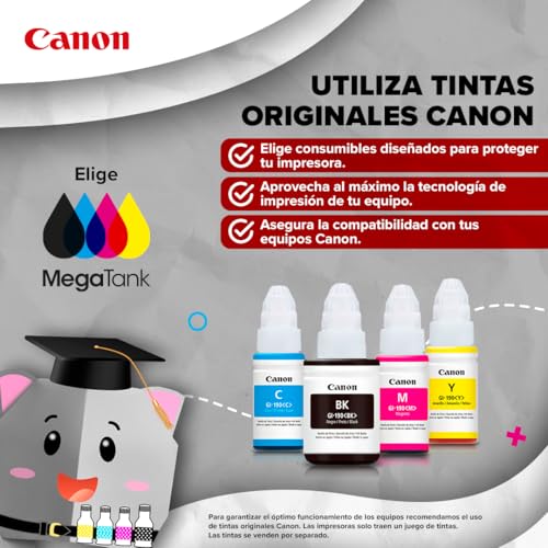 Canon Impresora Multifuncional Wi-Fi G4110 de Tanque de tintas con ADF y Fax