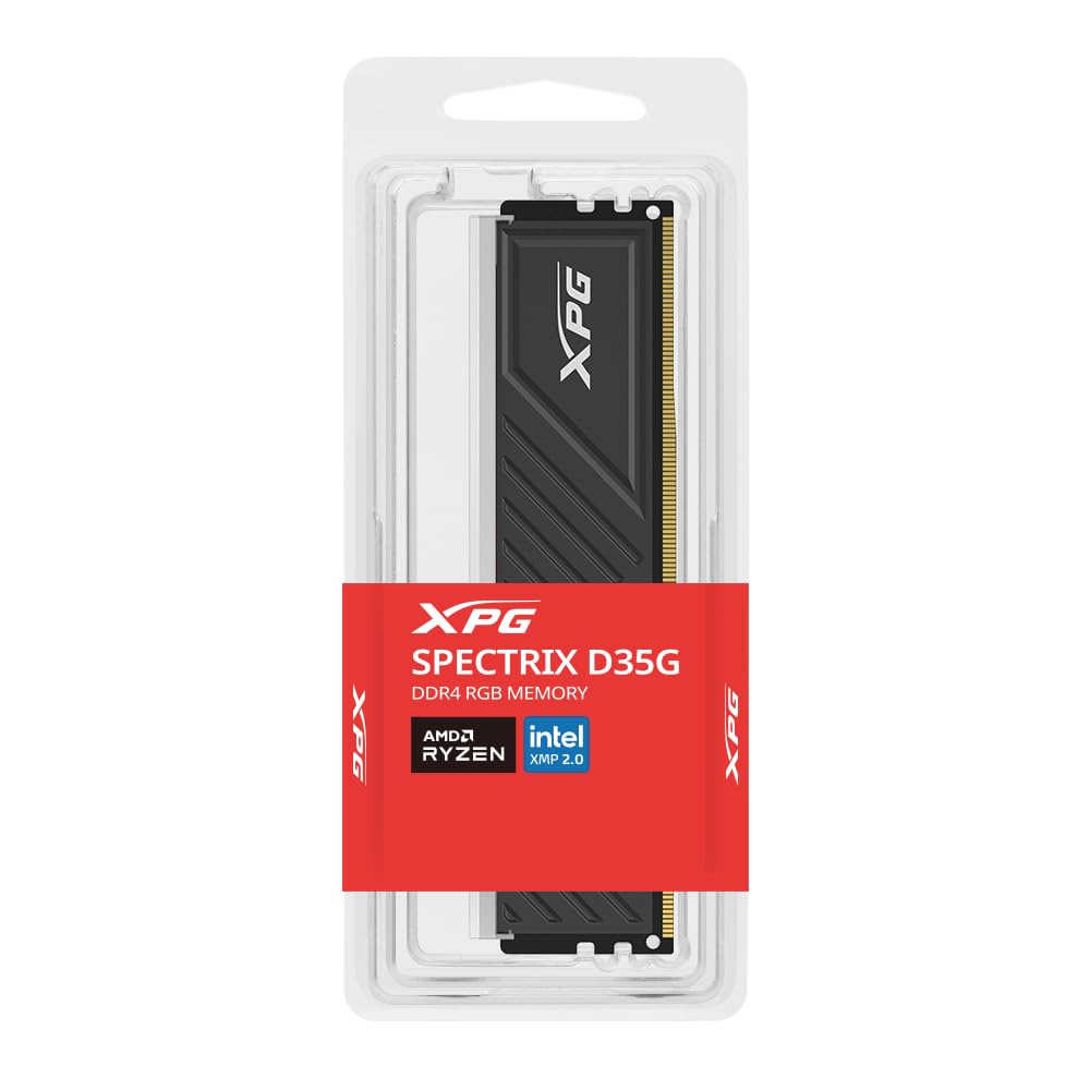 Memoria RAM Gammix D35 DDR4 Negro 3200MHz 8GB XMP RGB