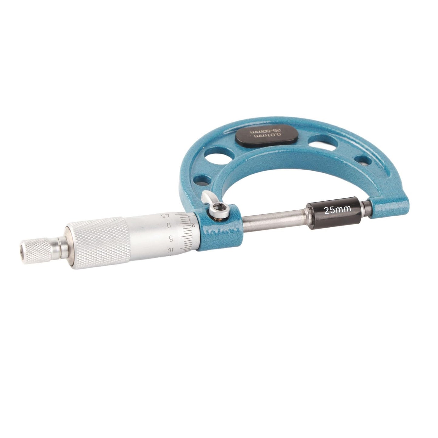 Micrómetro Exterior Precisión 0,01 Mm Acero Inoxidable para Equipos de Maquinaria