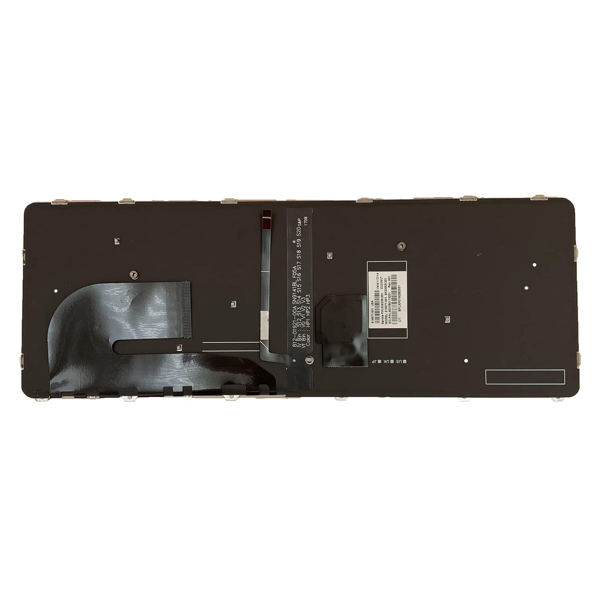 Laptop Siakoocty con Teclado Retroiluminado para HP EliteBook 840 G3/G4 745 G3/G4 Repuesto