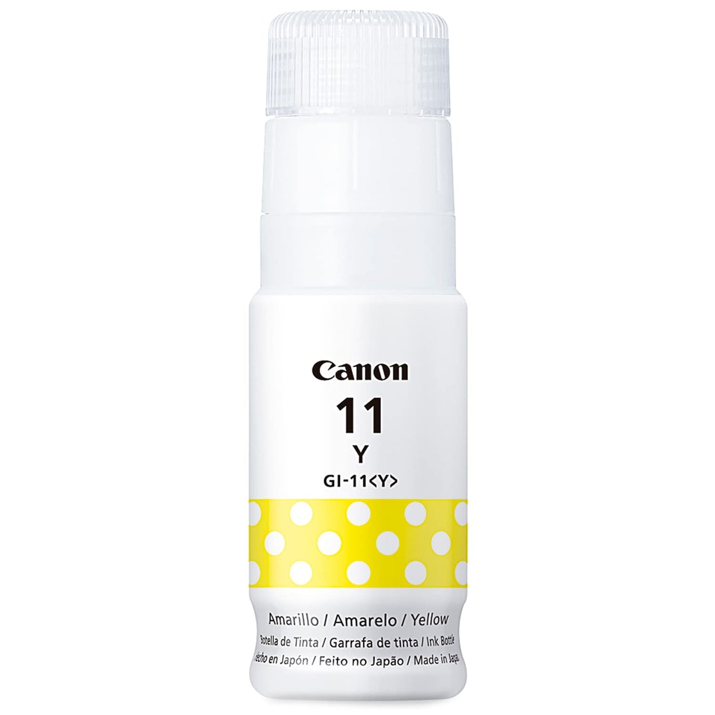 Canon Tinta GI-11 Y Botella De Tinta Amarilla con 70ml para G2160/G3160