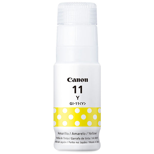 Canon Tinta GI-11 Y Botella De Tinta Amarilla con 70ml para G2160/G3160